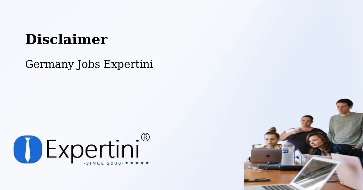 Disclaimer – Mittenwalde - Germany Jobs Expertini